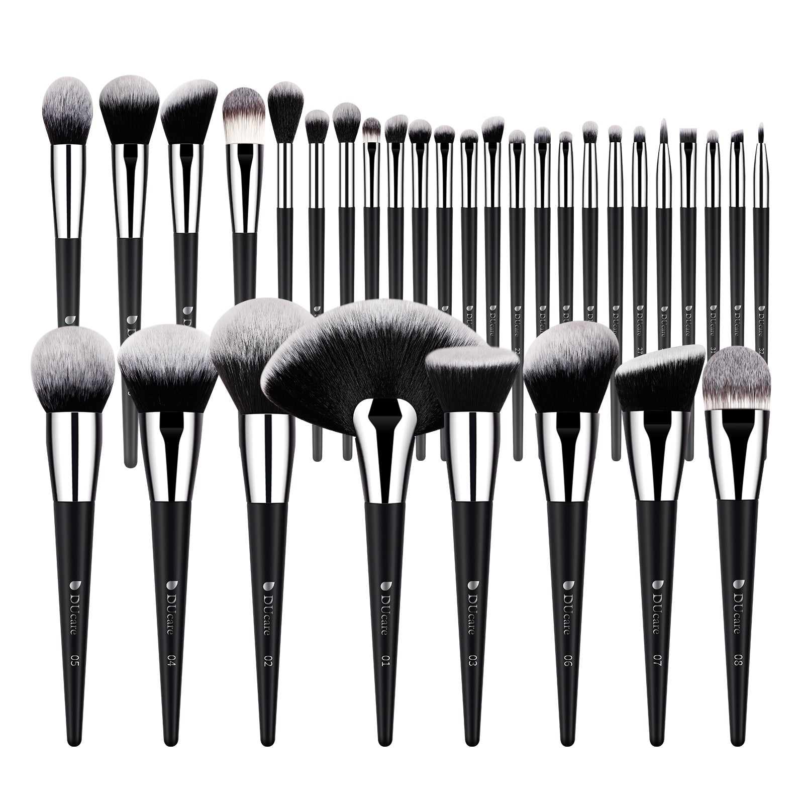 DUcare Lot professionnel de pinceaux de maquillage 32 pièces