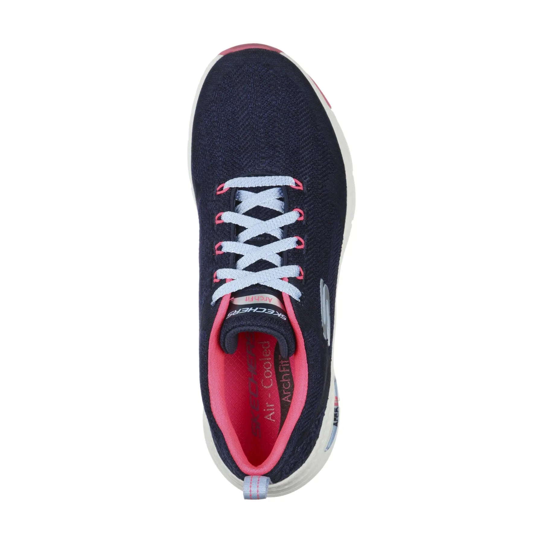 Skechers Arch Fit Comfy Wave Bleu marine/Rose vif 41