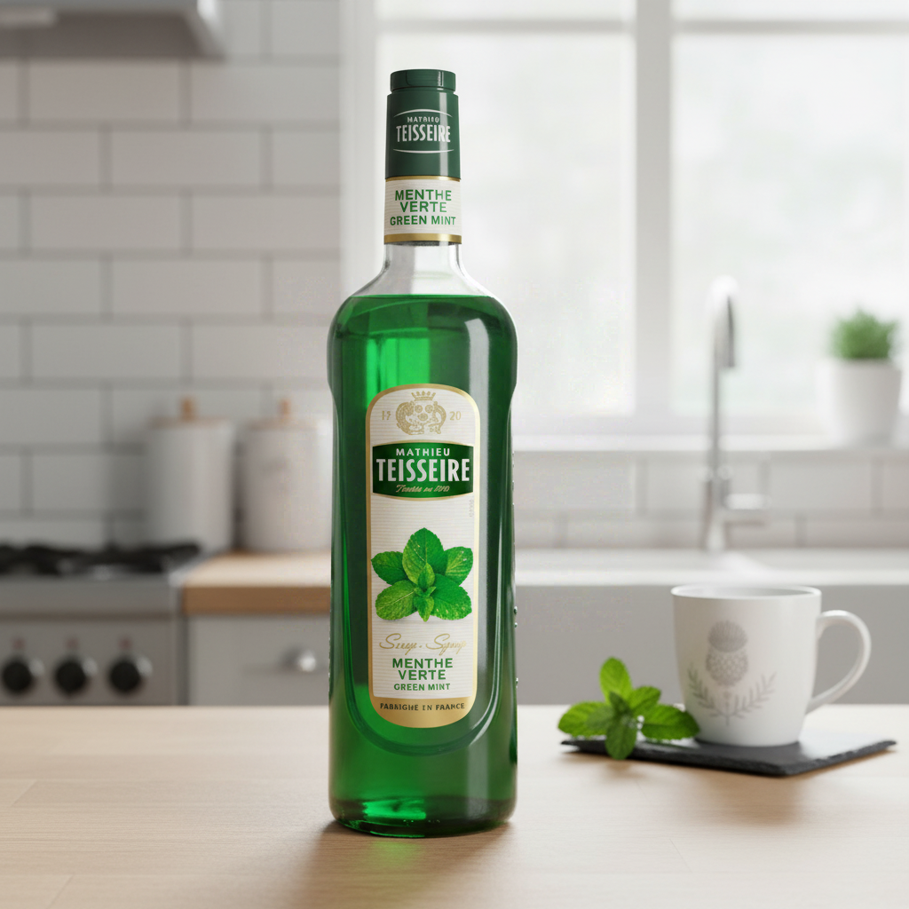 TEISSEIRE Sirop menthe verte - 1 L