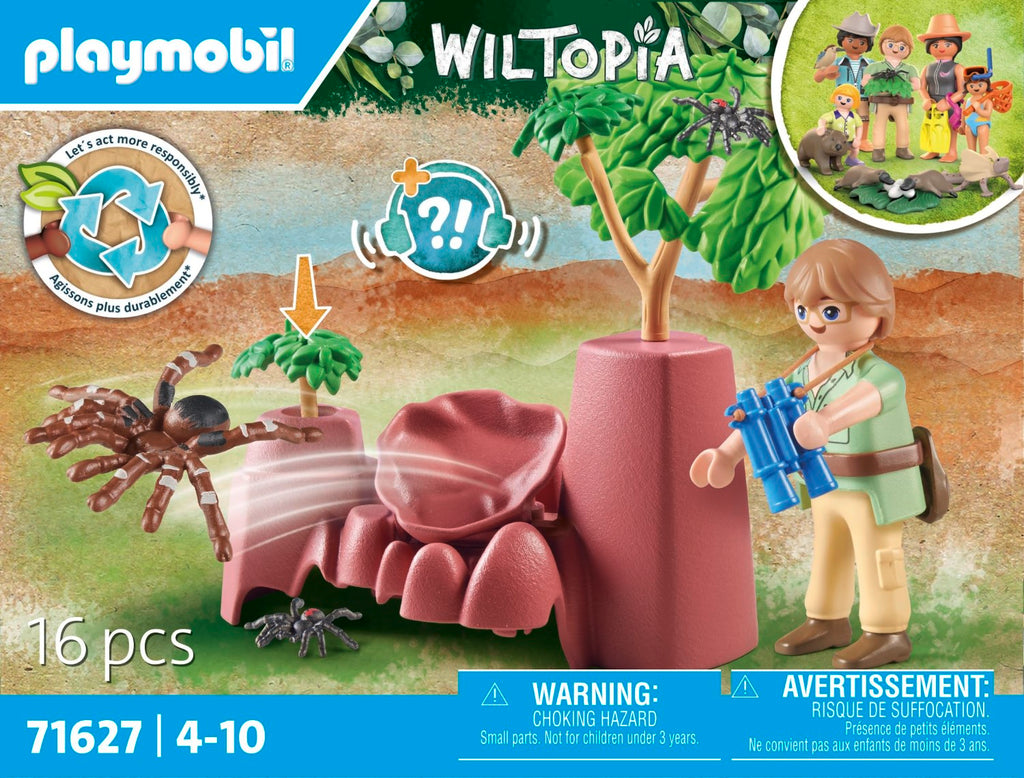 Playmobil aventurier araignee