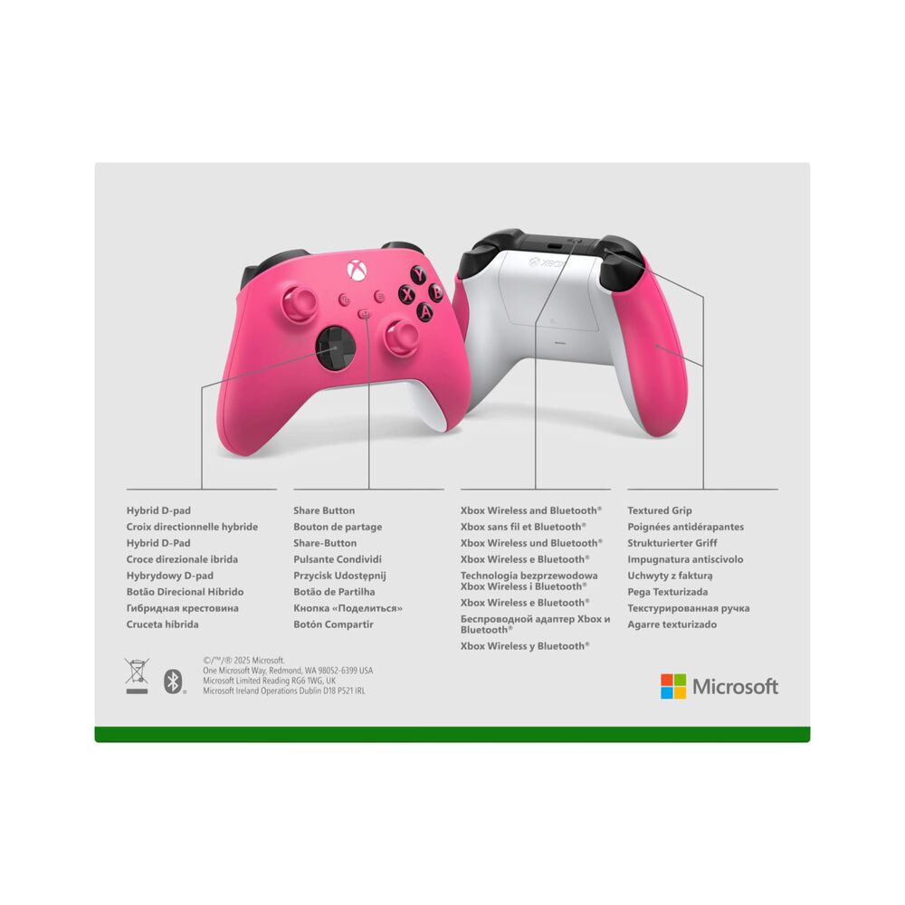 Manette sans fil Xbox pour Xbox Series/PC - Deep Pink