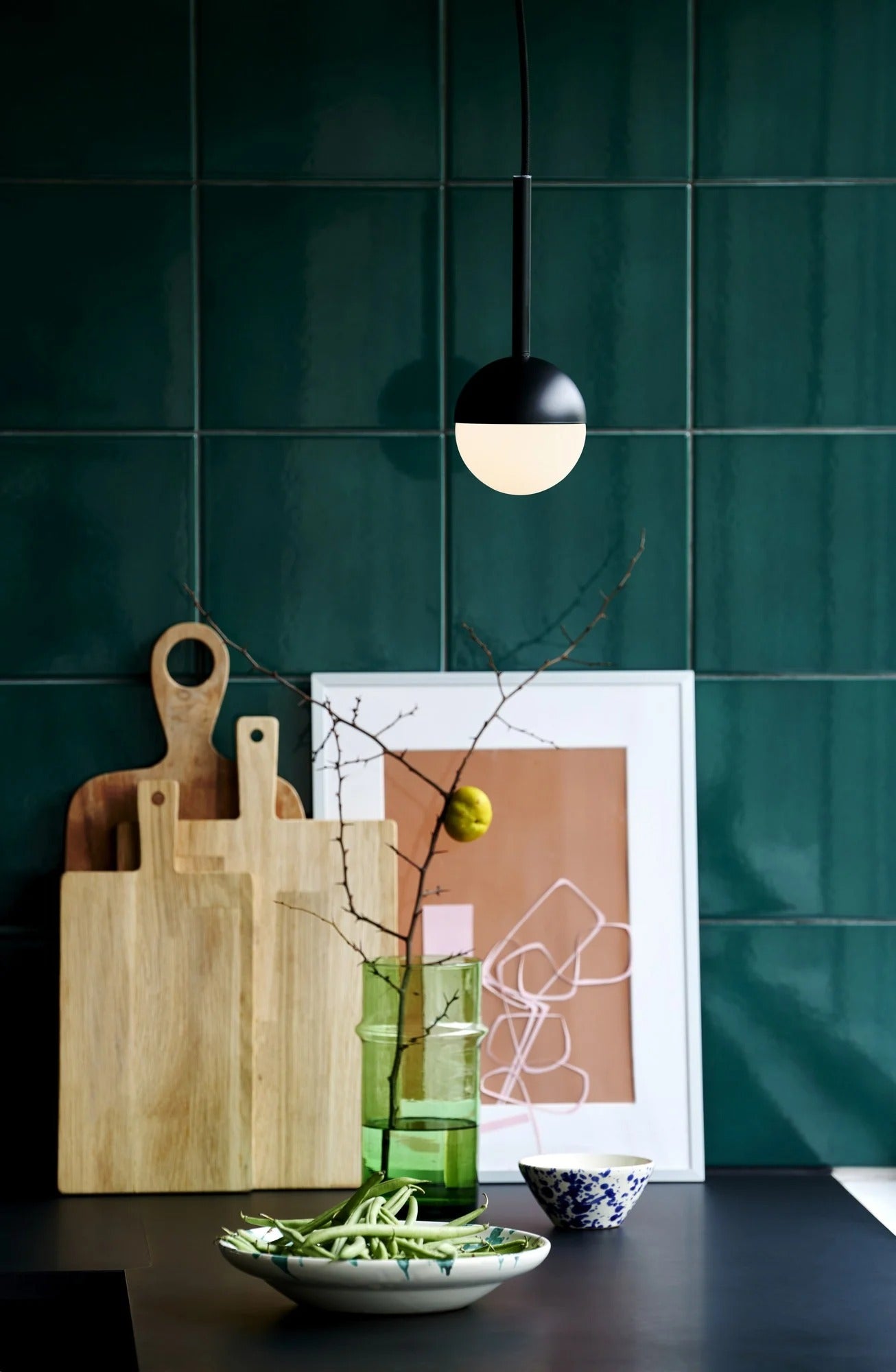 Suspension CONTINA métal noir IP20 G9 - Nordlux, Intérieur