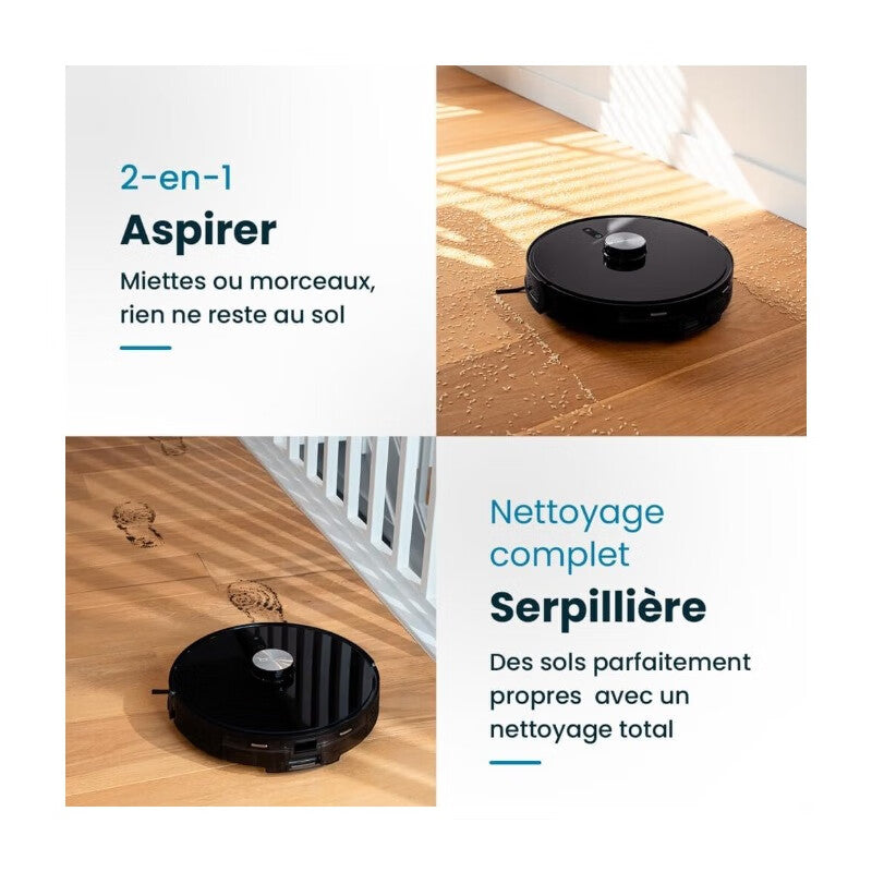 eziclean® I-Bot Z7 Smart Aspirateur laveur connecté