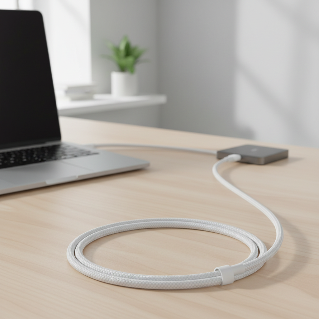 UGREEN Câble USB-C M-M 2.0 ABS - 2 m - Blanc
