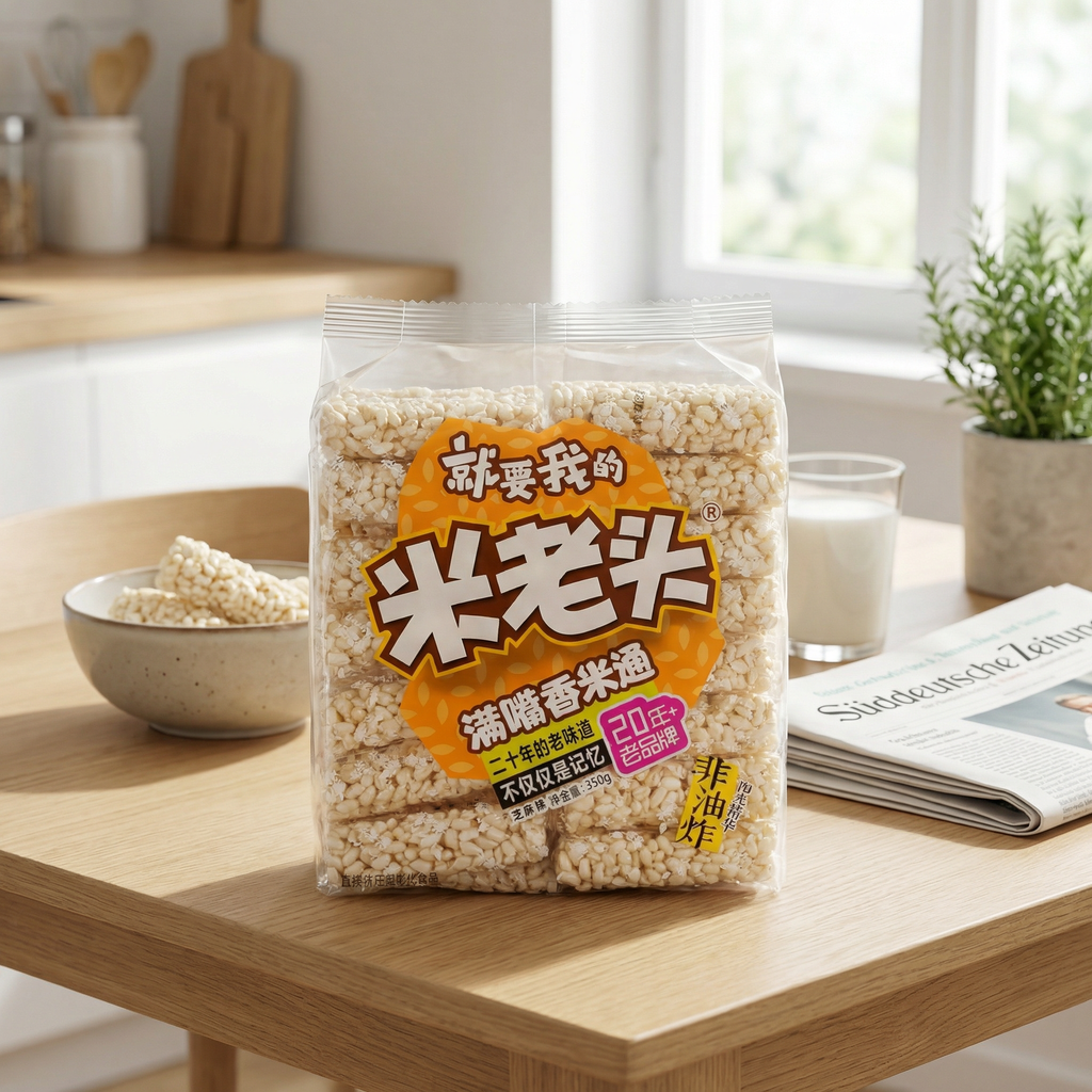 Mi Laotou bâtonnet de riz saveur sésame 350 g
