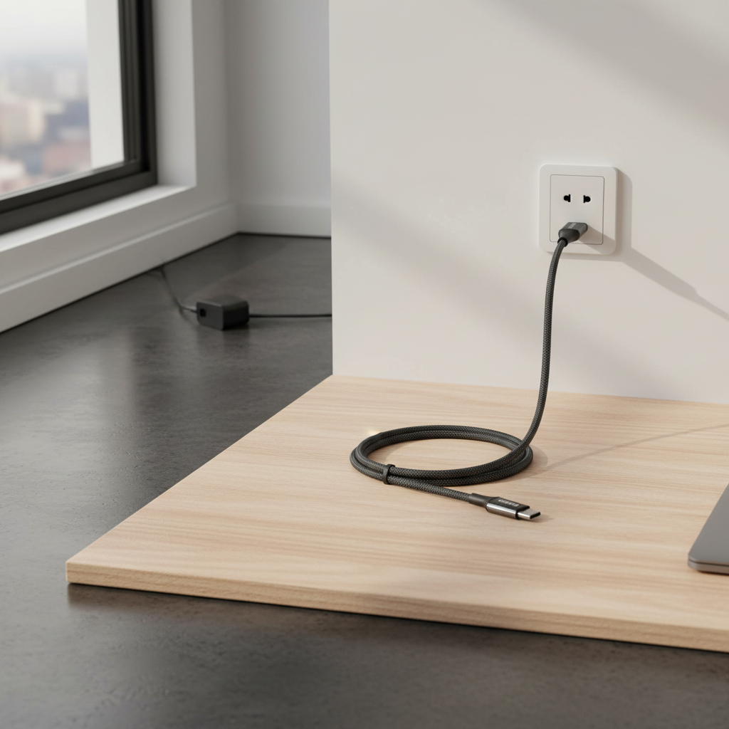 UGREEN Câble USB 2.0 tressé 100 W noir - 1 m