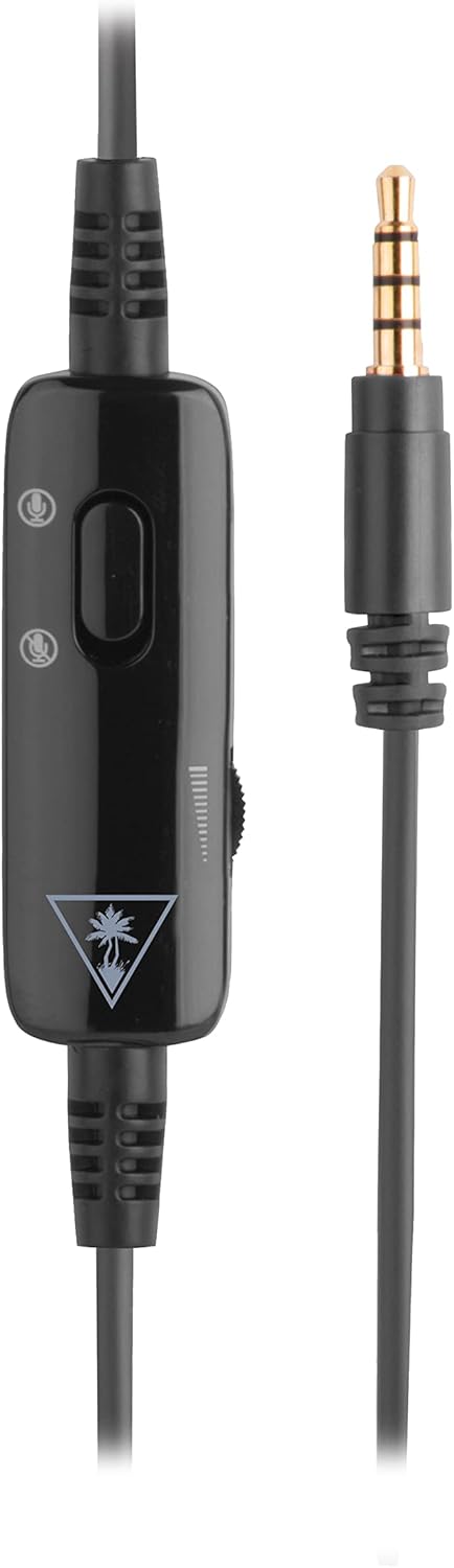 Turtle Beach Recon 50 Casque Gaming Xbox Filaire (Prise Jack 3,5 mm) - Microphone Détachable - PC, PS5, Nintendo Switch 2 & Xbox Series X/S - Noir