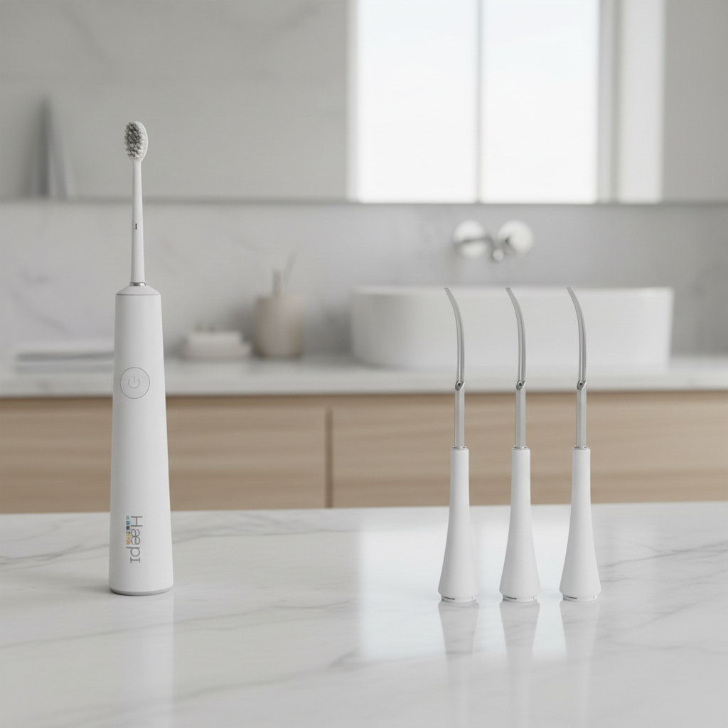 Haepi Lot de 3 têtes de détartrage pour brosse à dents électrique sonique, élimine le tartre et les taches, compatible avec Julia