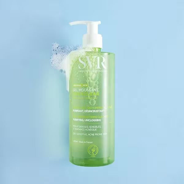SVR SEBIACLEAR Gel Moussant Nettoyant Purifiant 400 ml