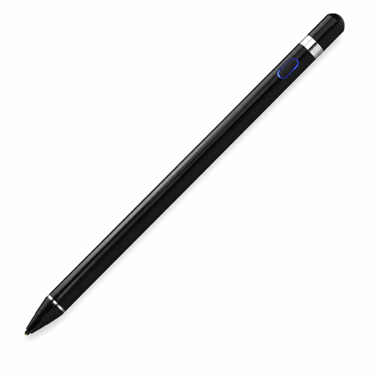 VoxorAI HL-U05 Stylo noir, stylet, stylet actif, stylet pour tablette, stylet universel pour iOS, iPad, Android et ordinateurs