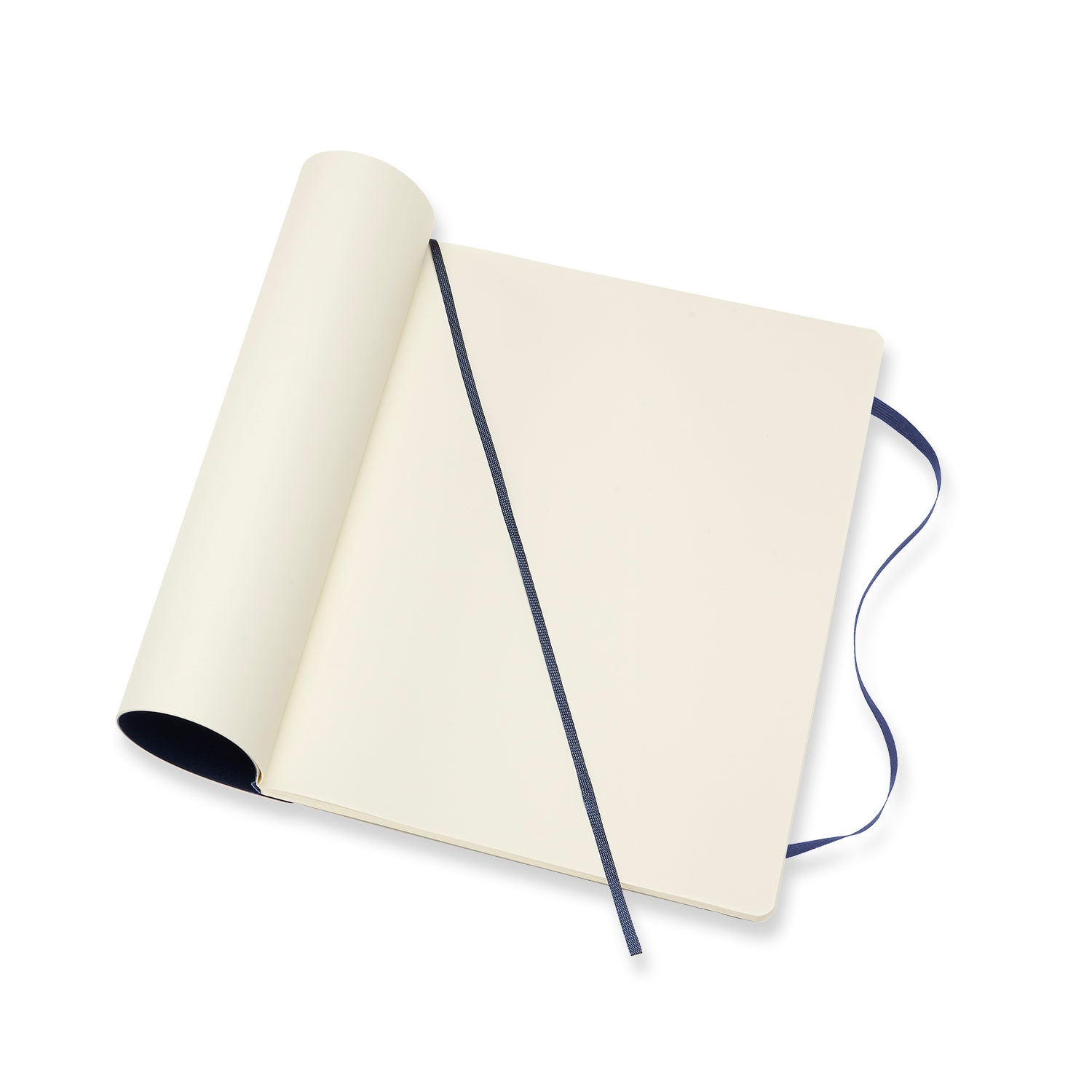 MOLESKINE Carnet Classique - Très Grand Format Bleu Saphir Pages Blanches