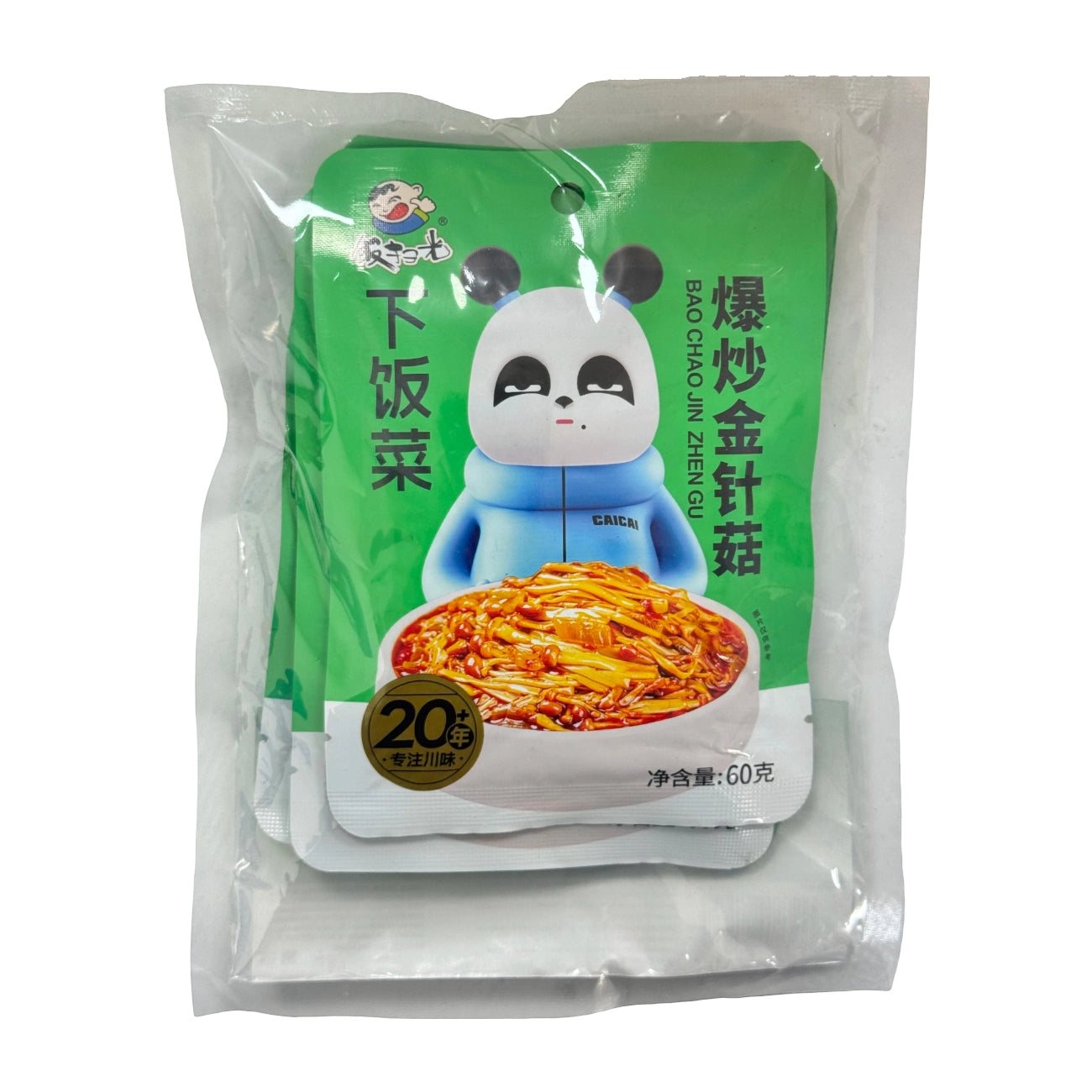 Fan Sao Guang Champignons enoki sautés - 5 x 60 g