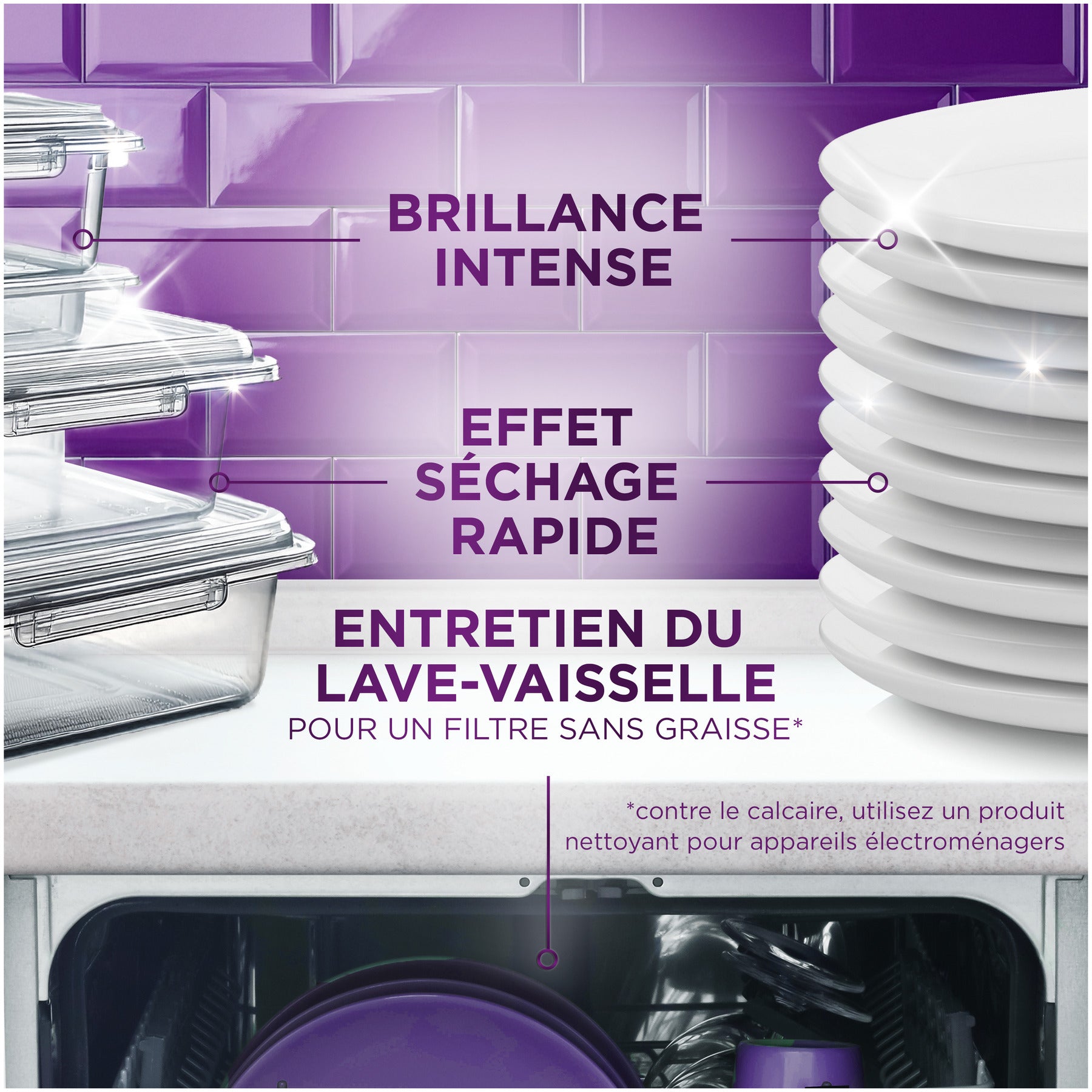 Fairy Platinum Plus Tablettes Lave-Vaisselle Tout-en-1, Miracle 30 Minutes, 60 Tablettes, Notre Nettoyant n°1 Pour Les Résidus Alimentaires Tenaces