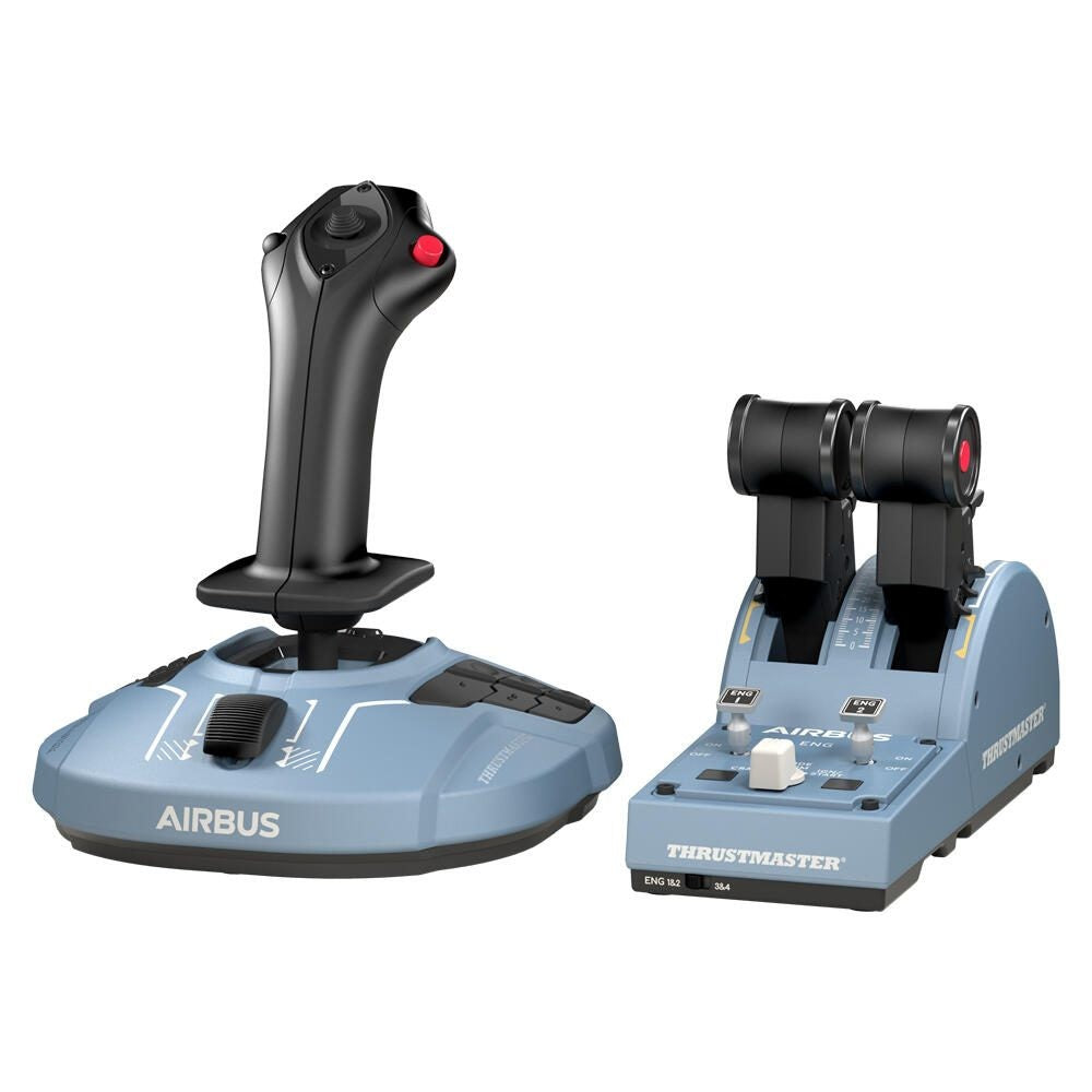Thrustmaster TCA officer pack joystick et manette - édition Airbus pour PC