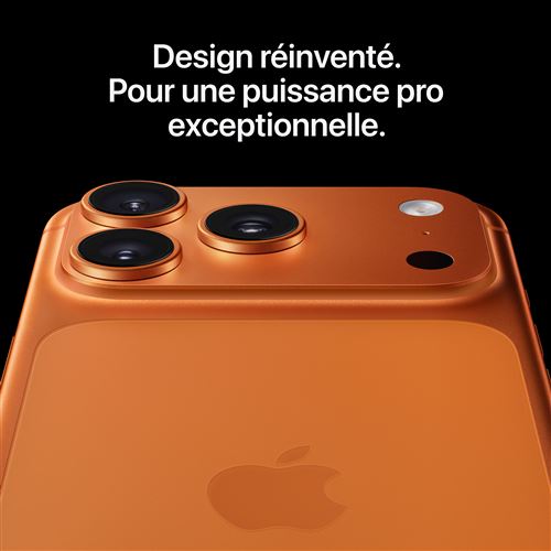 Apple iPhone 17 Pro 256 Go Orange cosmique