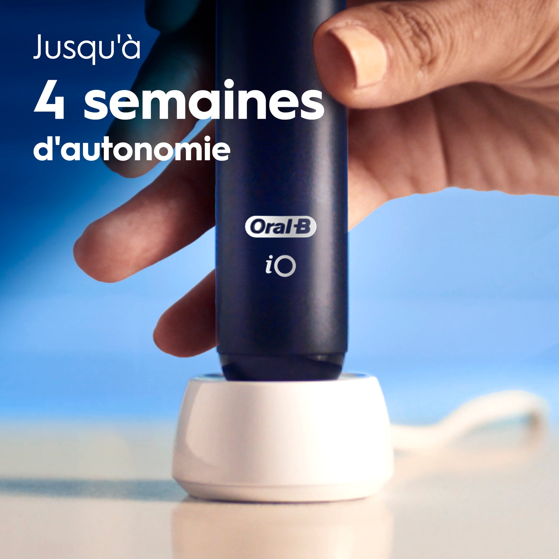 Oral-B iO2 Brosse à dents électrique Bleue 1 brossette