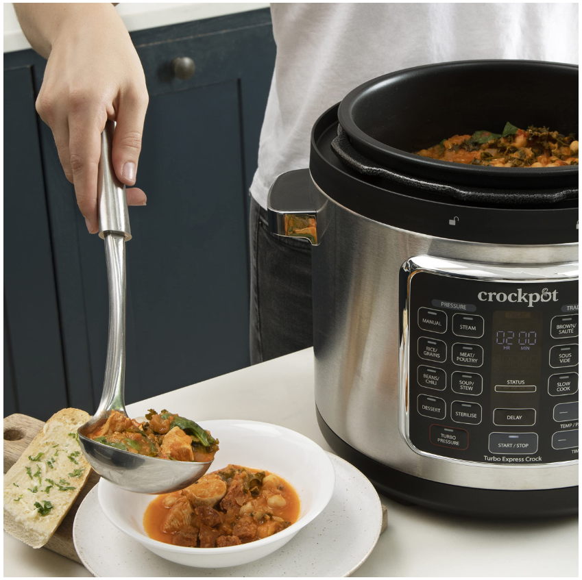 CrockPot CSC062X Mijoteuse à 3 réglages sans BPA - 5,6 L