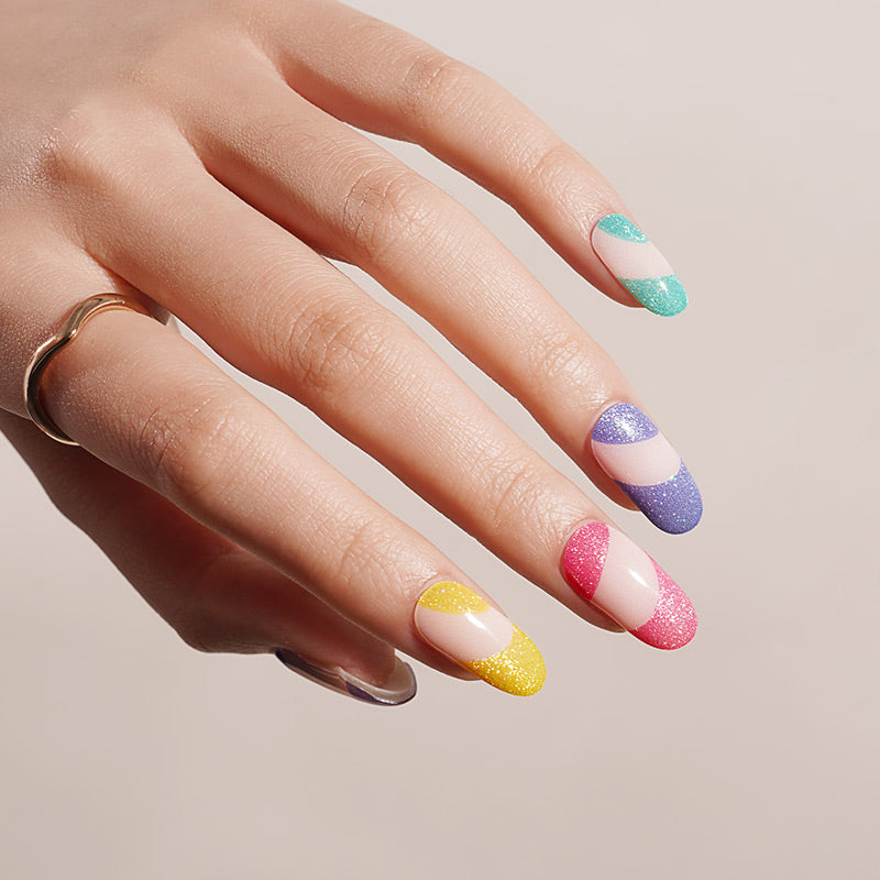MeoMagic 14-259 Autocollants gels pour ongles - 20 pièces