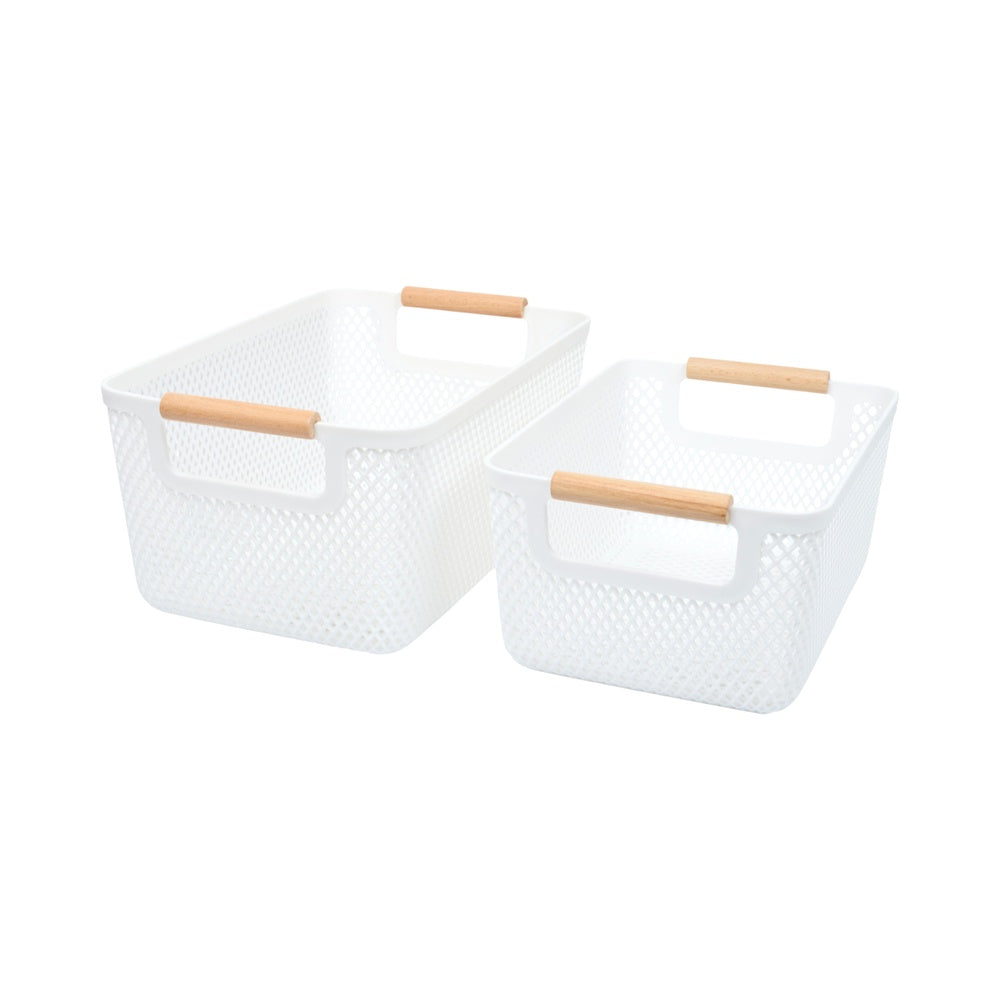 Panier x2 23x16x12cm 28x17x14cm m12