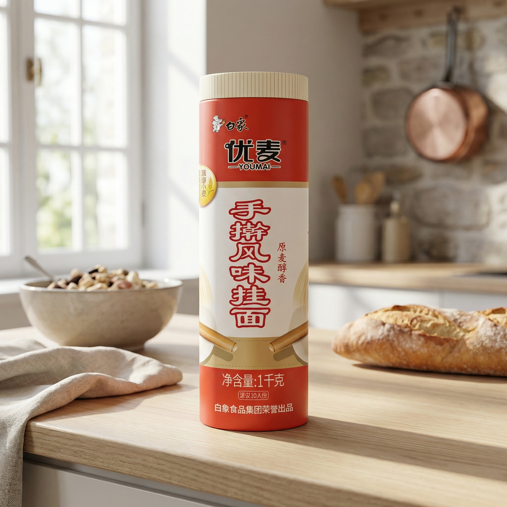 Bai Xiang Nouilles roulées à la main - 1 kg