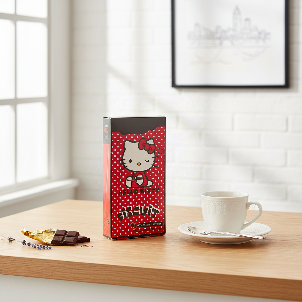 Tokimeki X HK Bâtonnets de biscuit au chocolat, 40 g