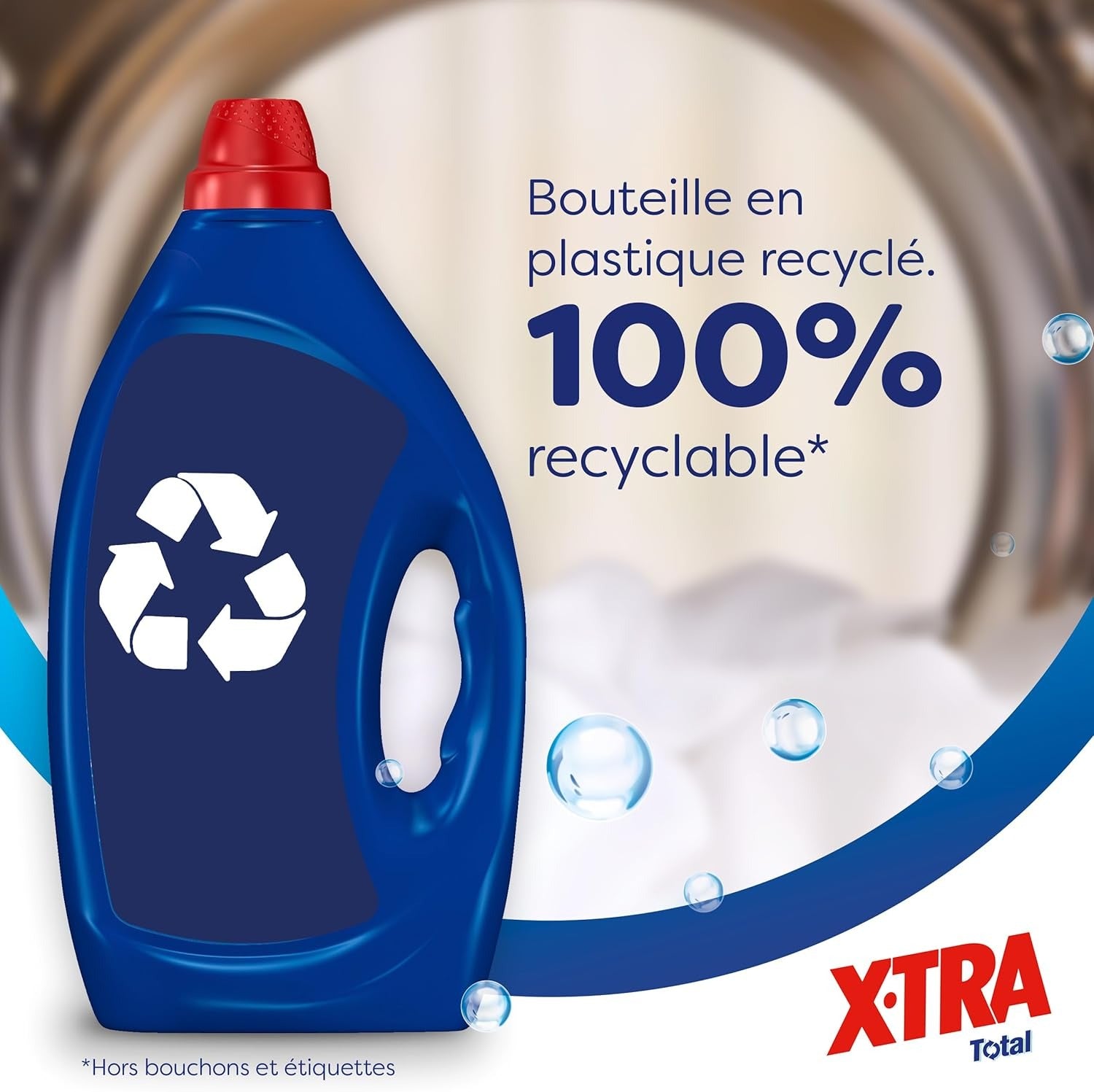 X-TRA Total 4+1 Lessive Liquide Tous Textiles 1 215 L (27 Lavages)