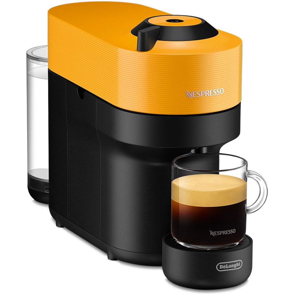 Nespresso Vertuo Next ENV90.Y - machine à café - 5 tailles de tasse - Wi-Fi/Bluetooth - chauffe rapide - Jaune