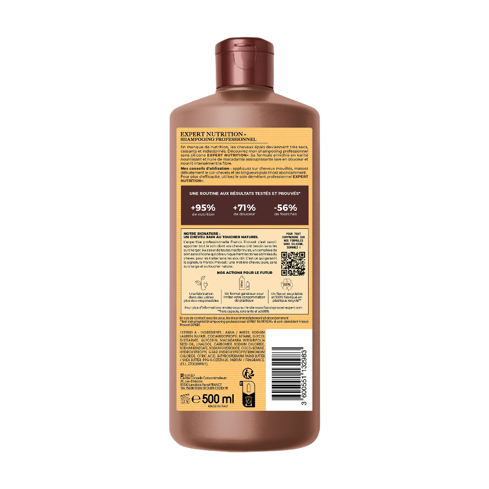 Shampooing Expert Nutrition+ 500 ml