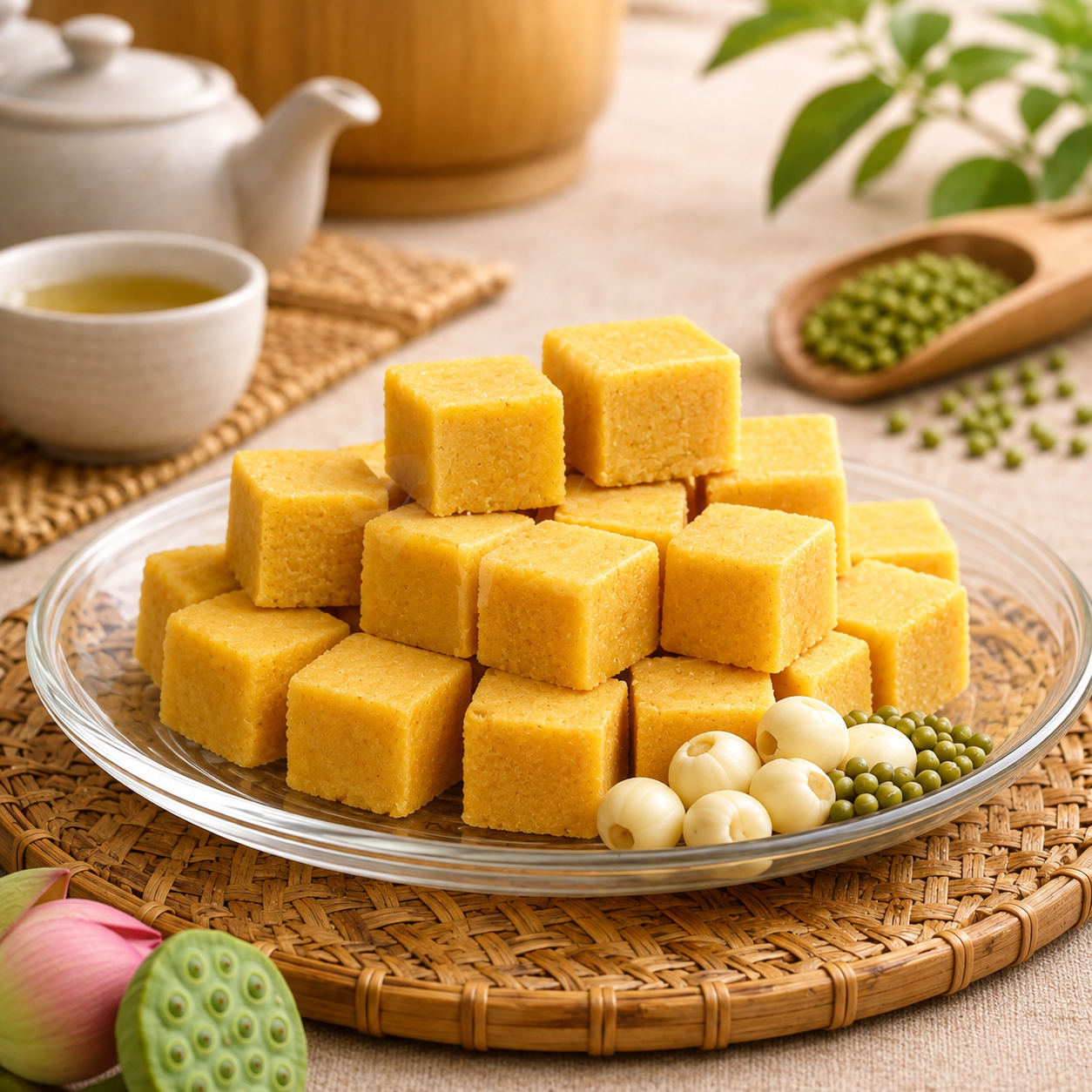 MINH NGOC Gâteau aux haricots et graines de lotus 300 g