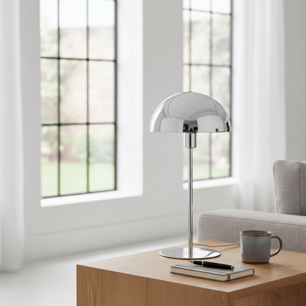 Lampe à poser ELLEN 20 métal chromé IP20 E14 - Nordlux, Intérieur