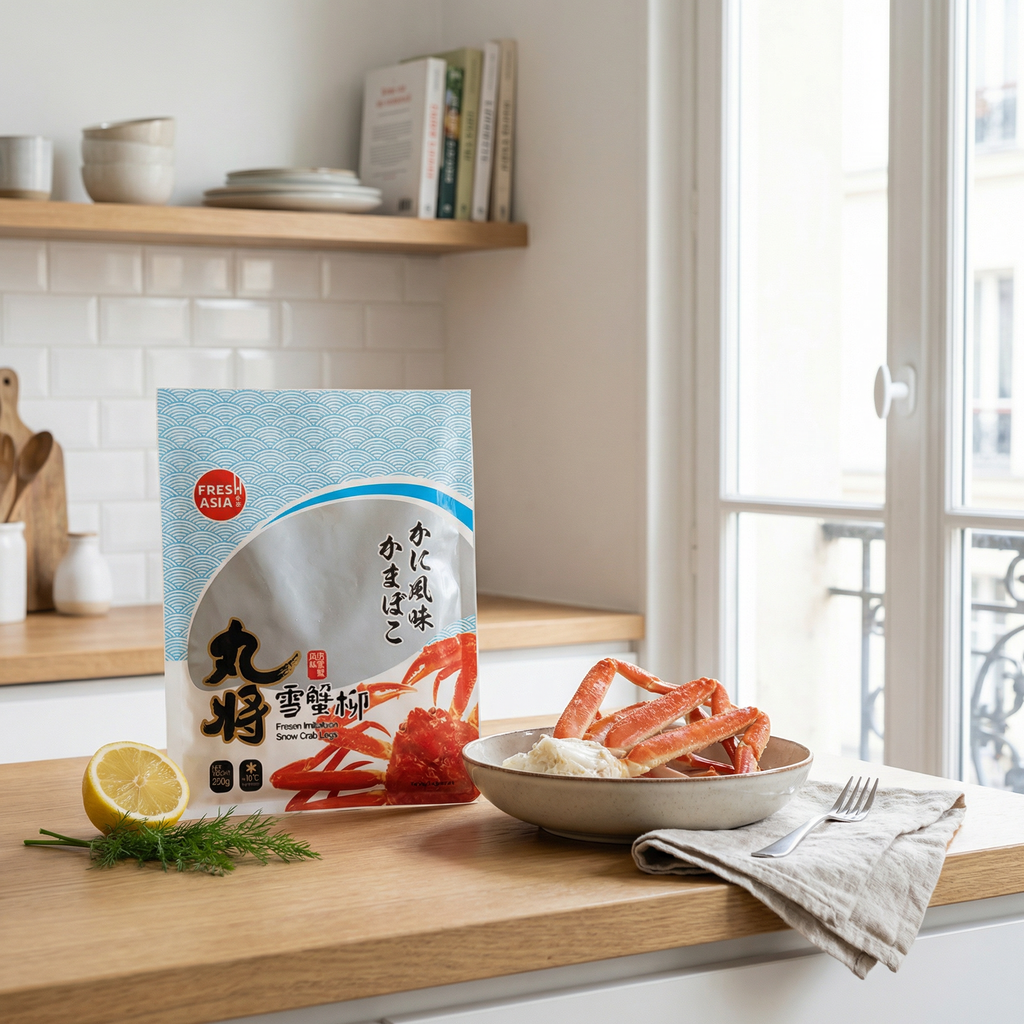 FRESHASIA Imitation de pattes de crabe des neiges - 200 g