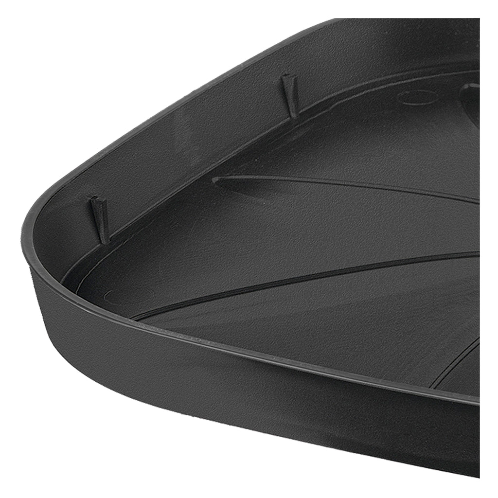 DEROMA Soucoupe Carrée Origin Anthracite 24cm