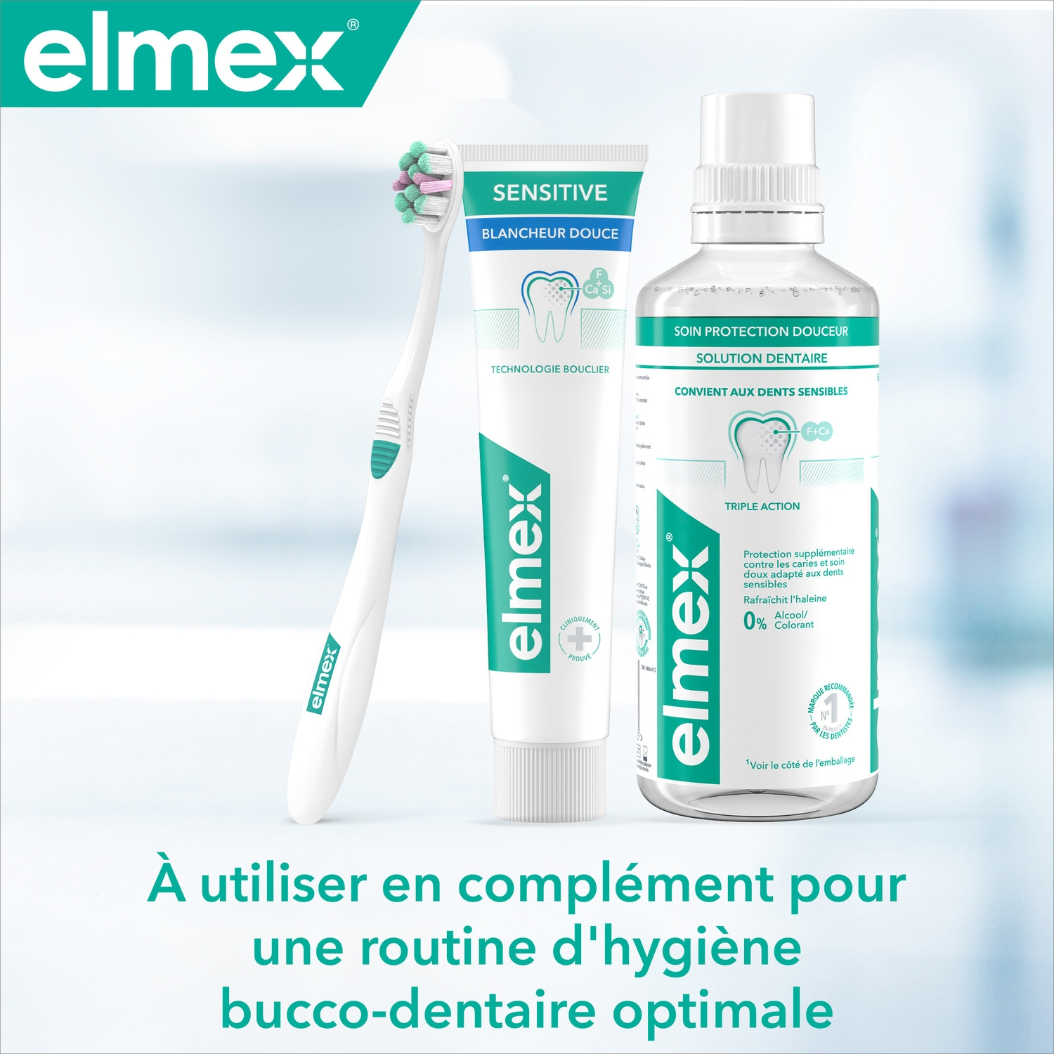 ELMEX Dentifrice Sensitive Blancheur Douce - 75ml