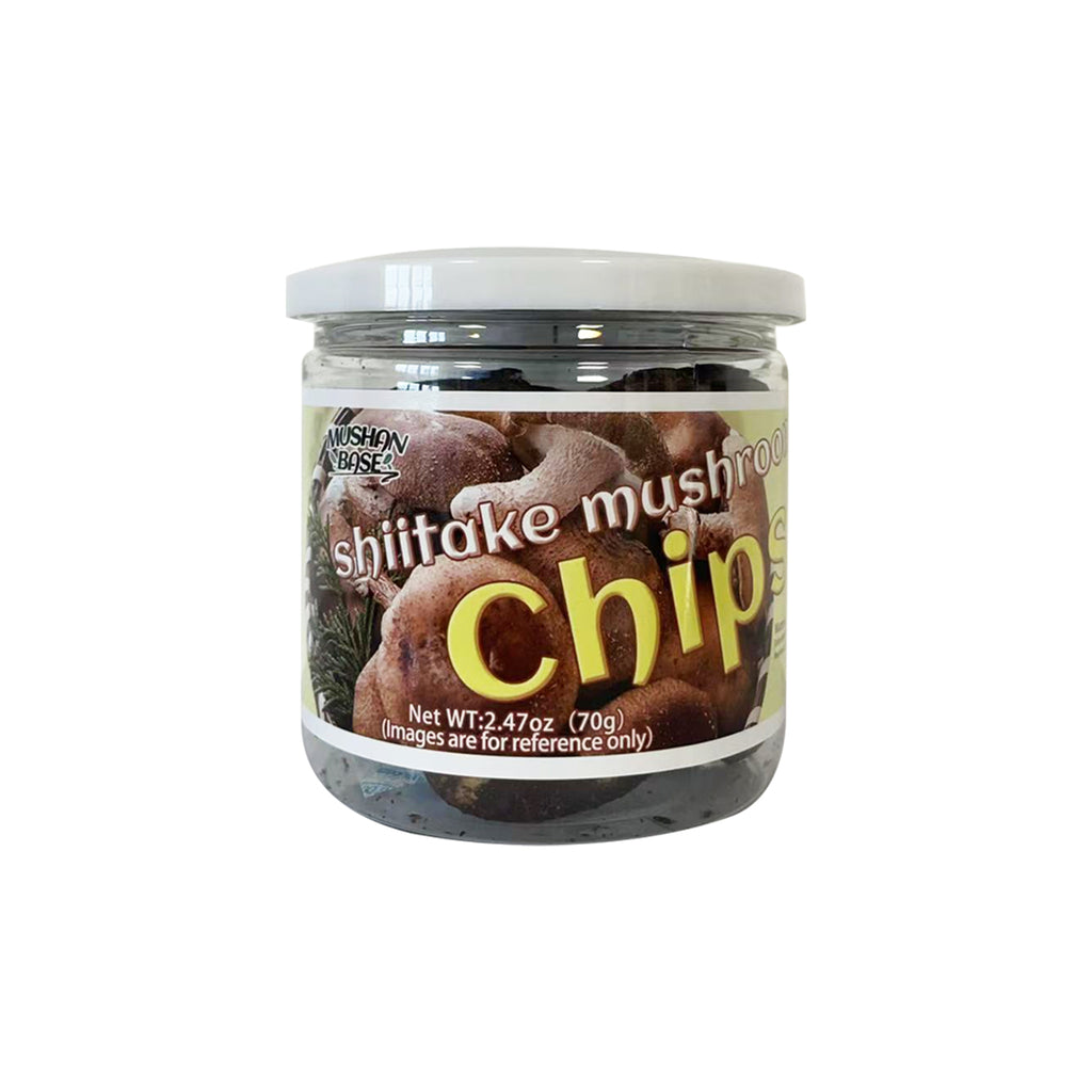 MUSHAN BASE Chips de champignons shiitakés 70 g