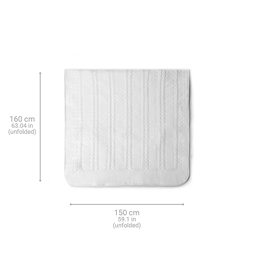 medisana HU 676 Chauffe-matelas électrique, Format très grand lit, Taille XL