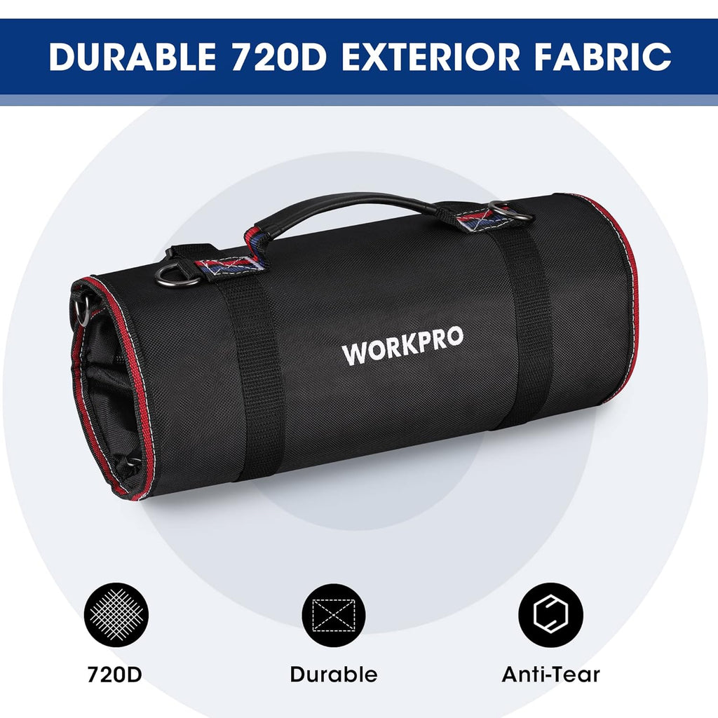 Sac de rangement à rouler pour outils