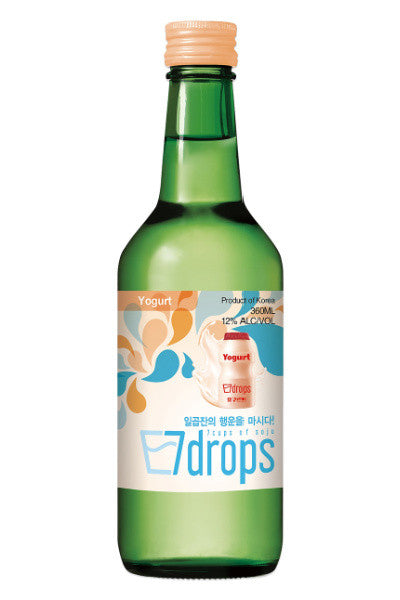 7DROPS Soju au yaourt 12 % alc. - 360 ml
