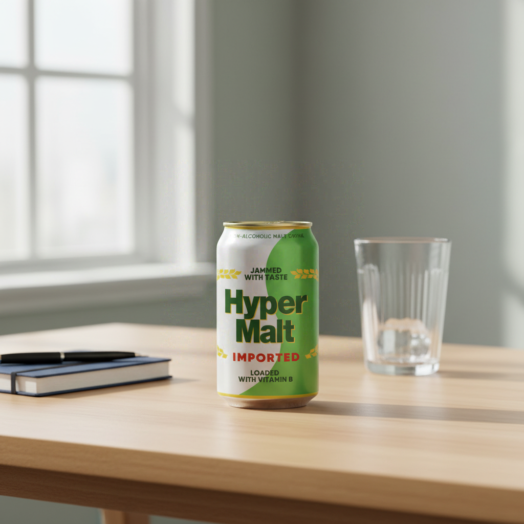 Hyper Malt Boisson maltée en canette 330 ml