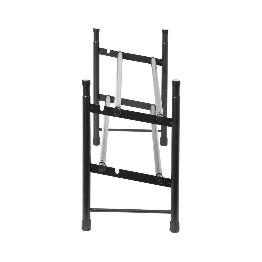 COMPACTOR Stilito Étagère à Chaussures Extensible et Empilable Noir