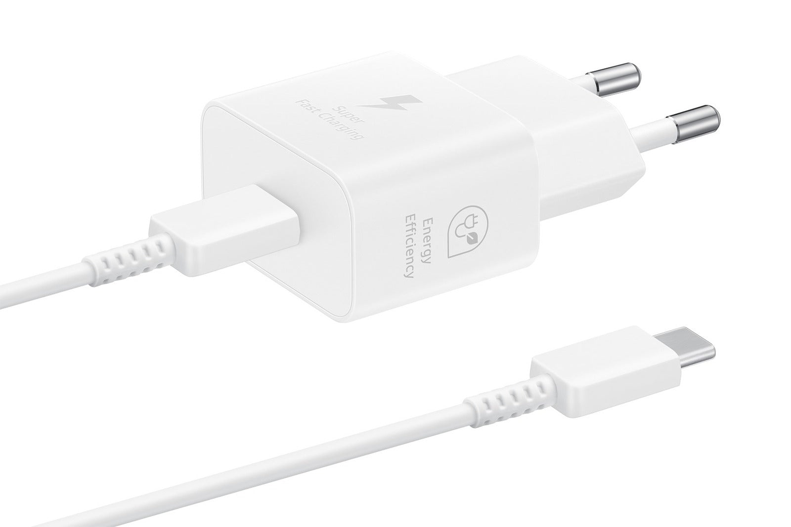 Samsung EP-T2510 Adaptateur secteur pour smartphone Blanc, Charge rapide USB, Intérieur