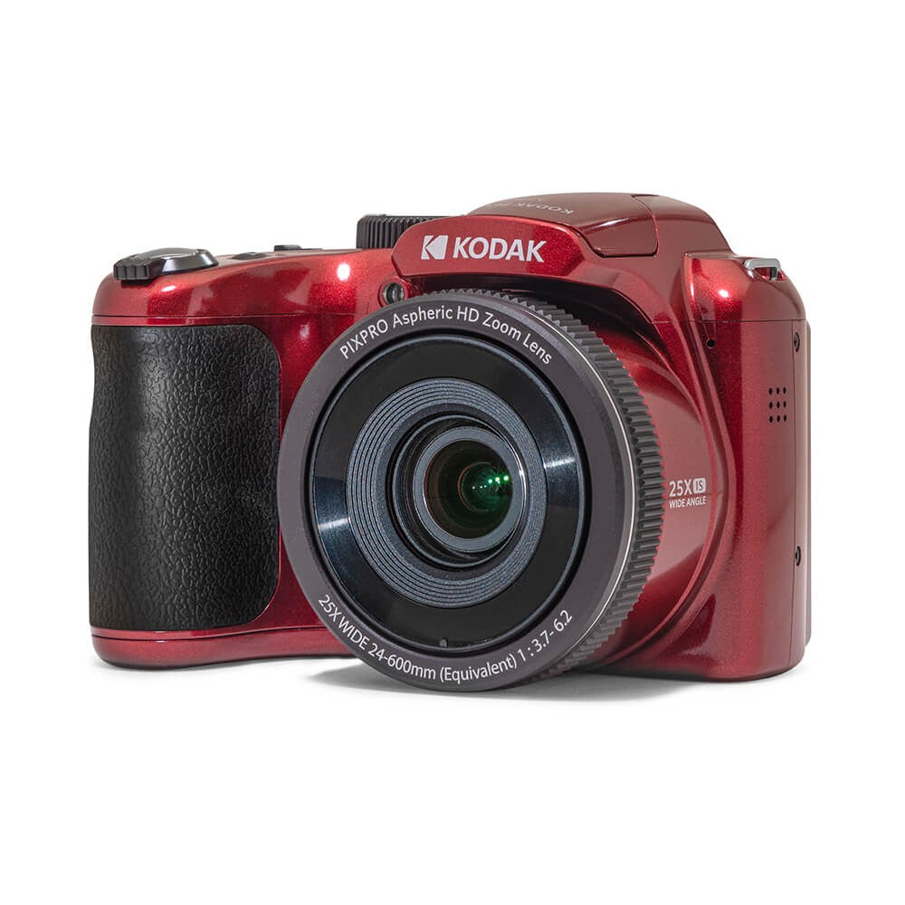 Kodak Appareil photo numérique bridge avec zoom optique 25x Rouge