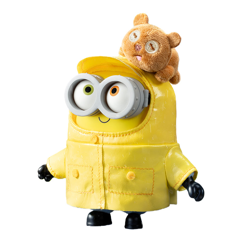 52TOYS Bob-Tim Série Minions - Amis ensemble - Pendentif en peluche en caoutchouc - Boîte mystère - Jouet tendance - Modèle aléatoire vendu à l'unité