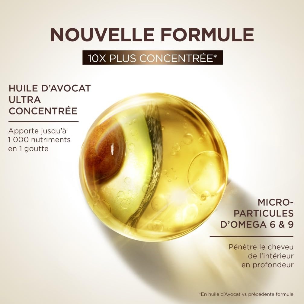 ULTRA DOUX Après-shampooing Nutrition Intense pour Cheveux Bouclés et Crépus à l'Huile d'Avocat et au Beurre de Karité - 250 ml