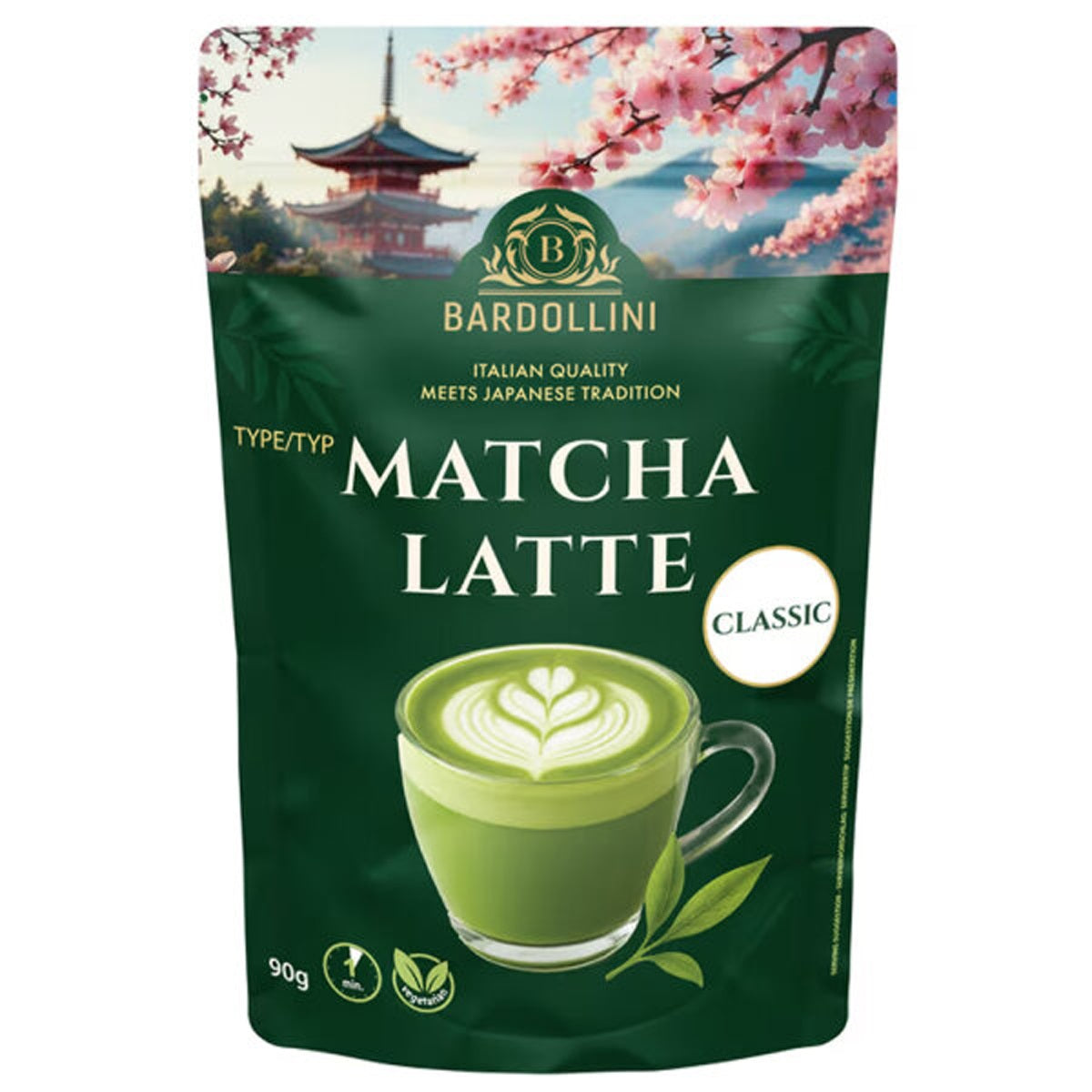 Bardollini Matcha Latte Classic 90g