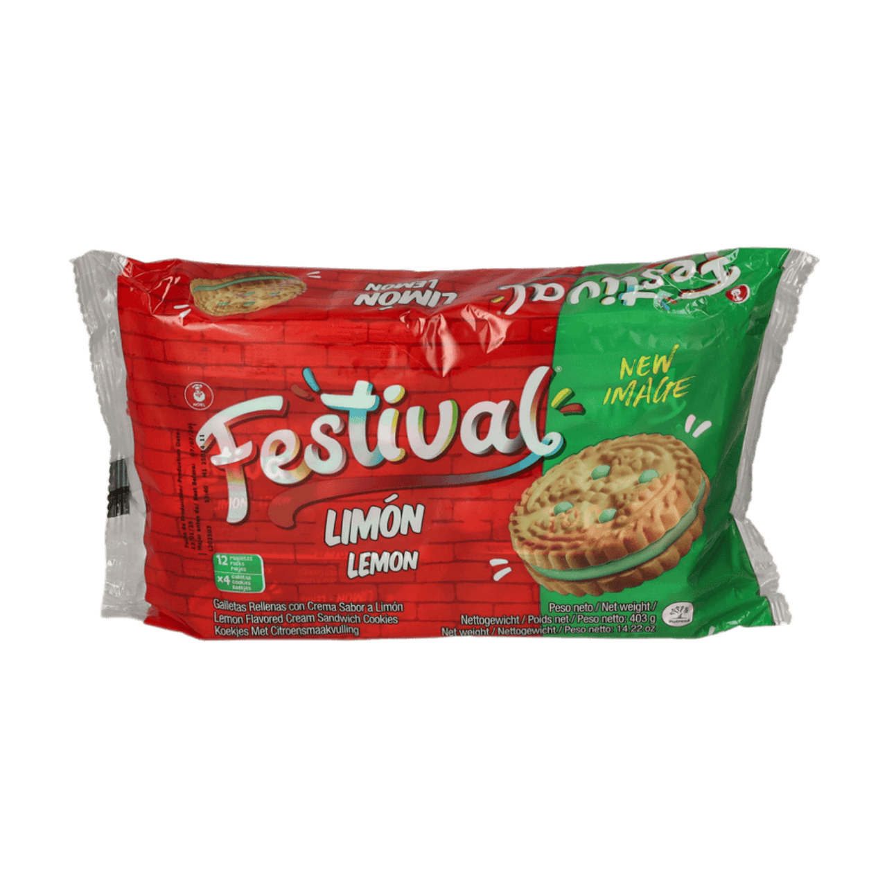 Festival Biscuits saveur citron - 403 g