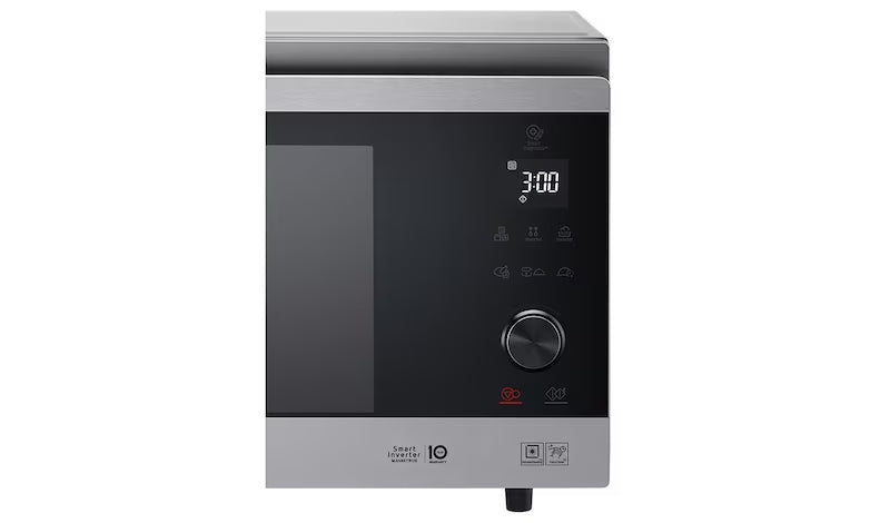 LG MJ3965ACS Micro-ondes combiné en acier inoxydable - 39L - Noir