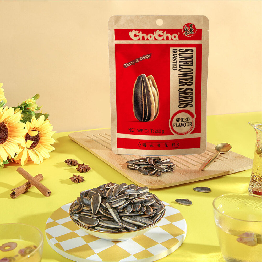 ChaCha Graines de tournesol Saveur cinq épices 200 g