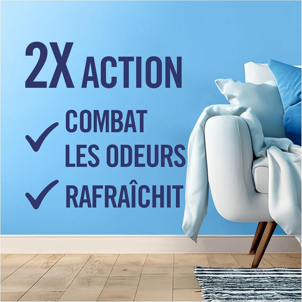 FEBREZE Spray désodorisant textile fraîcheur linge 385ML
