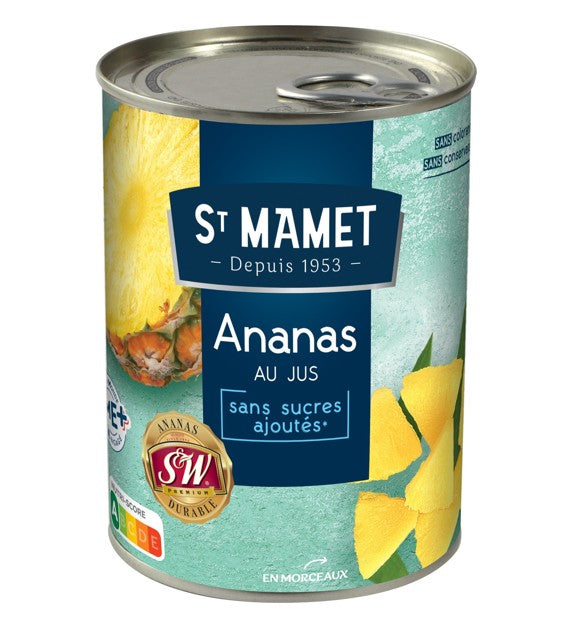 SAINT MAMET ananas tranches 3/4