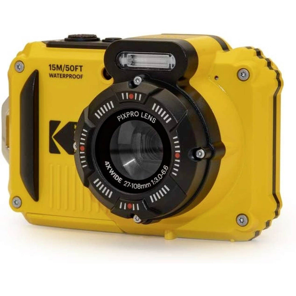 Kodak PIXPRO Appareil photo numérique étanche 15 m - Antichoc 2 m - Jaune